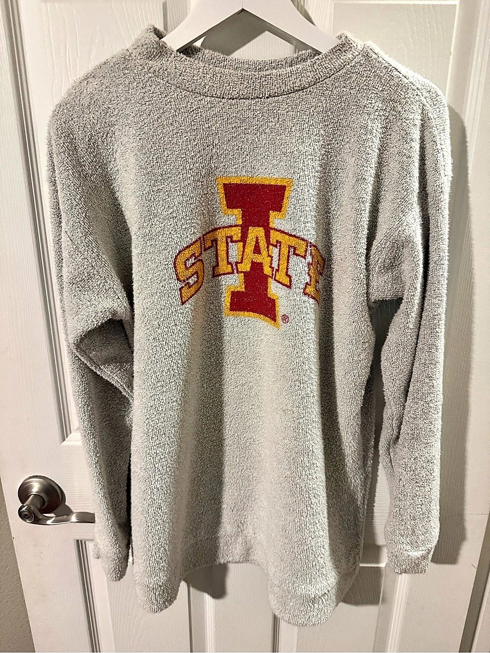 Woolly Threads Iowa State Cyclones The Original Woolly Pullover! Size: Large!